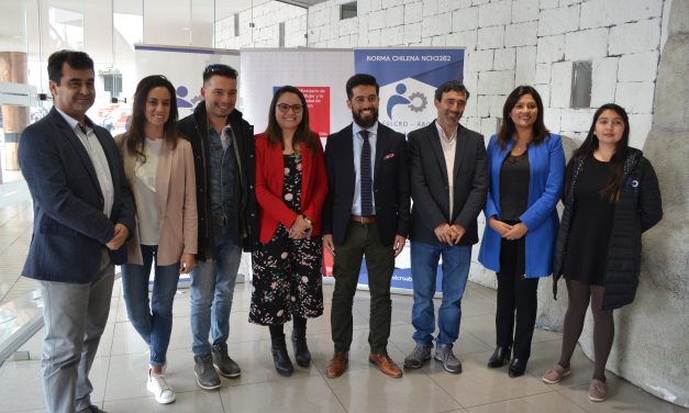PYME ANTOFAGASTINA ES LA PRIMERA EN CERTIFICARSE BAJO LA NORMA NCH 3262:2012 IGUALDAD DE GÉNERO, CONCILIACIÓN DE LA VIDA LABORAL, FAMILIAR Y PERSONAL