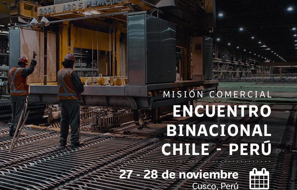 MISIÓN COMERCIAL ENCUENTRO BINACIONAL CHILE-PERÚ