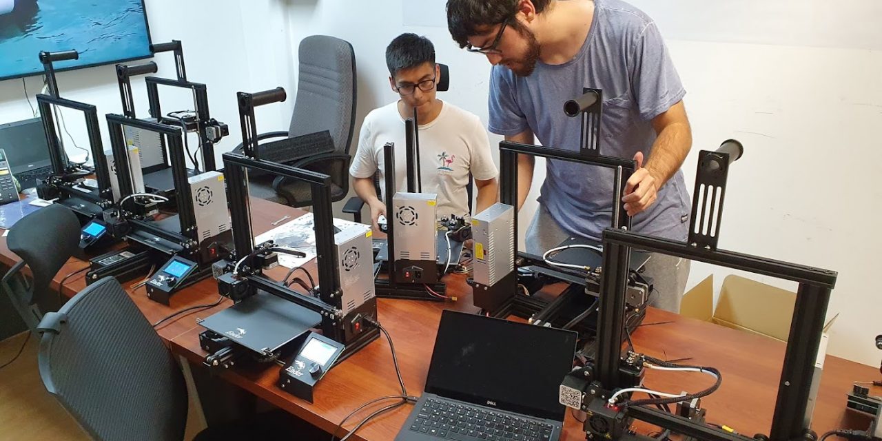 CON IMPRESORAS 3D EQUIPO DE LA UCN CONSTRUYE ESCUDOS FACIALES PARA SAMU Y HOSPITAL REGIONAL