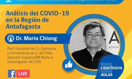 CHARLA ONLINE ABORDARÁ LA SITUACIÓN ACTUAL DEL COVID-19 EN LA REGIÓN DE ANTOFAGASTA