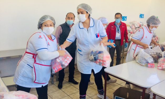 Quinta entrega de Junaeb repartirá más de 44 mil canastas de alimentos en la región