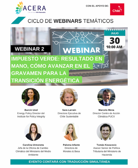 WEBINAR IMPUESTO VERDE, 30 DE JULIO