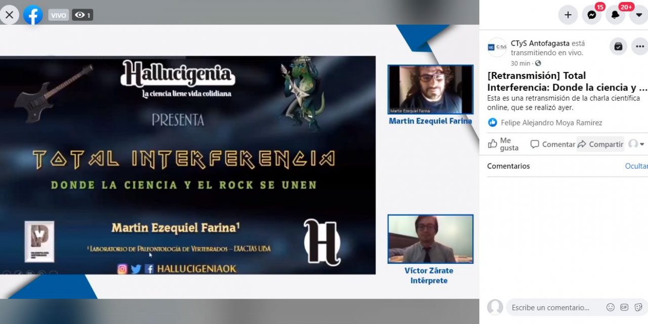 C-TyS UA presentó conferencia virtual sobre divulgación científica