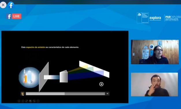 Charla virtual denominada “Espectroscopía en Astronomía” abordó fenómeno que se genera por la dispersión de la luz