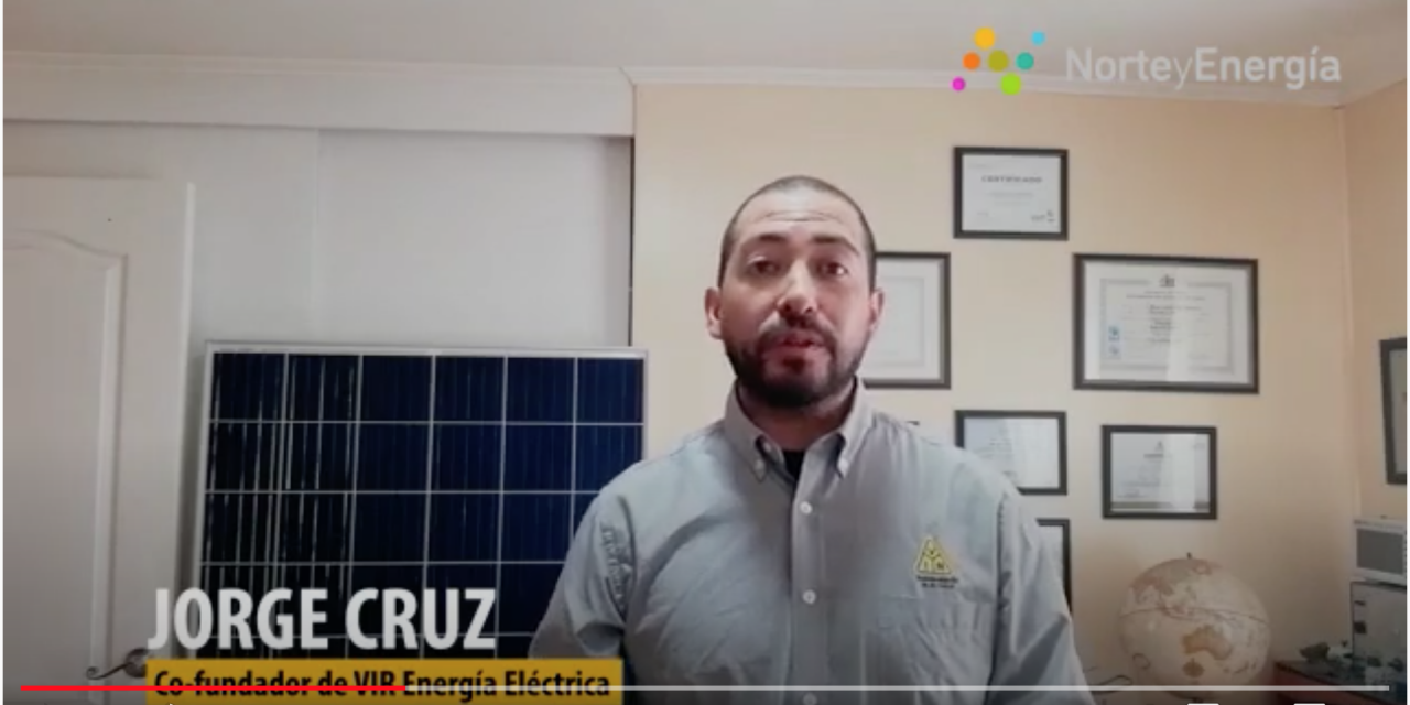 Saludo Jorge Cruz, Co fundador VIR Energía Eléctrica