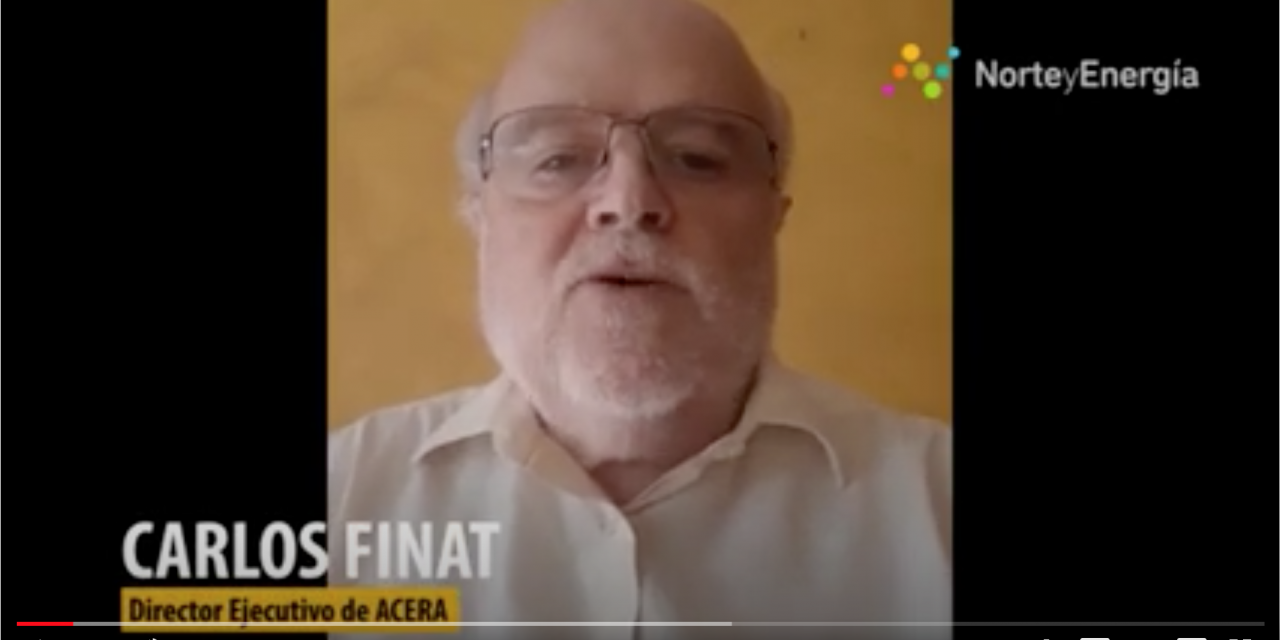 Saludo Carlos Finat, director ejecutivo ACERA