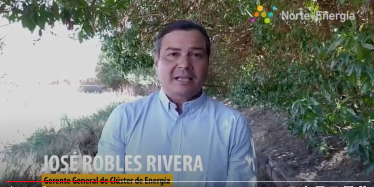 Saludo José Robles, gerente general Clúster Energía