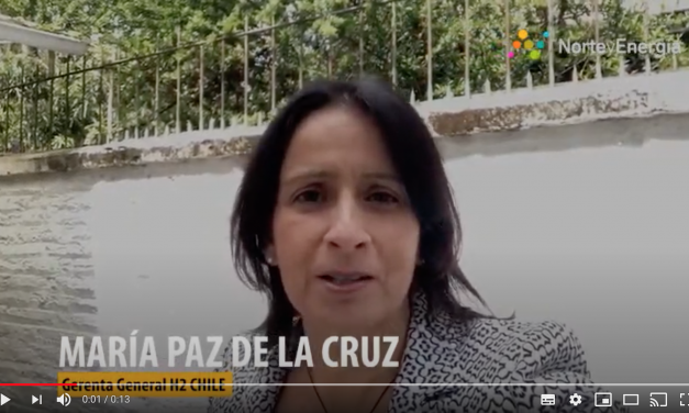 Saludo María Paz de la Cruz, gerenta general H2 Chile