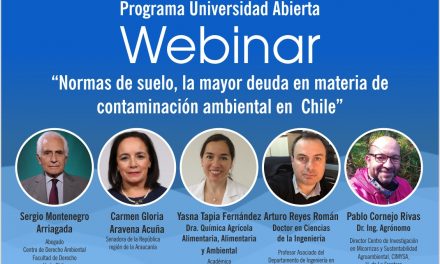 Webinar “Normas de suelo, la mayor deuda en materia de contaminación ambiental en Chile”