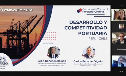 Empresa Portuaria Antofagasta presentó sus proyectos en Webcast Minero: Desarrollo y Competitividad Portuaria Perú – Chile