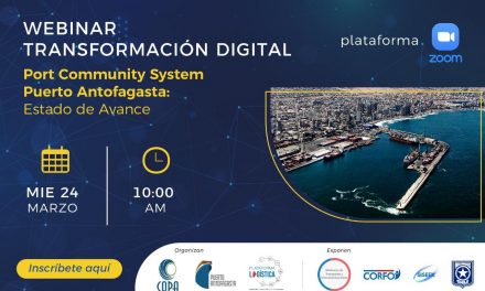 En Webinar Transformación Digital, Port Community System, Puerto Antofagasta mostrará los avances y su aporte a la optimización de la cadena logística