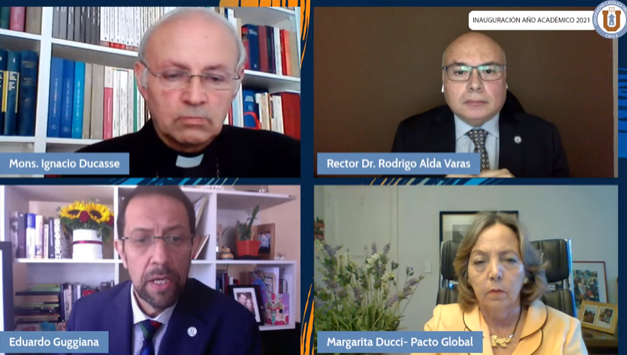 Desarrollo Sostenible y pandemia marcan inauguración del Año Académico UCN