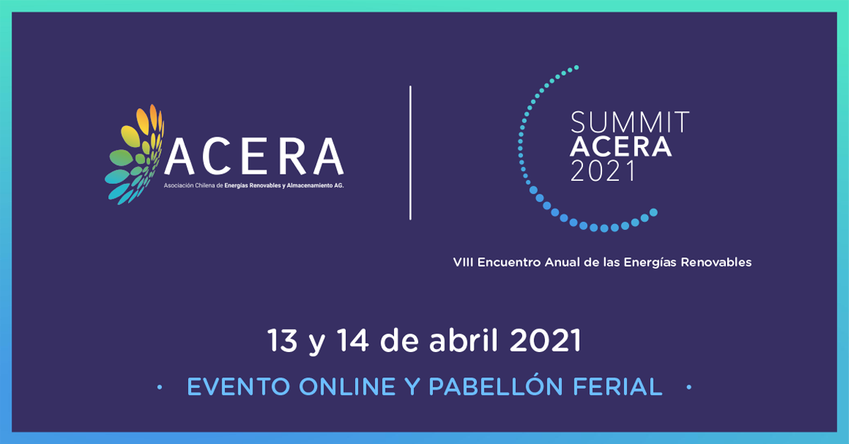 VIII Encuentro Anual de las Energías Renovables, 13 y 14 de abril 2021