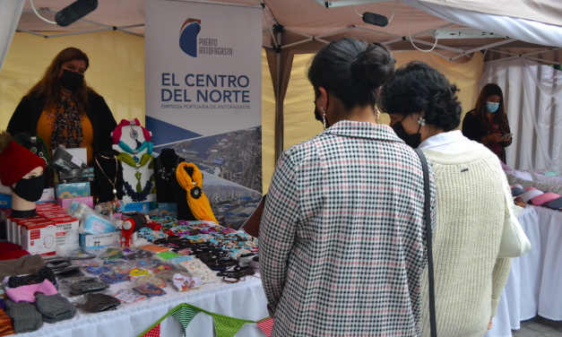 Feria de emprendedores es apoyada por Mallplaza Antofagasta concesionaria de Puerto Antofagasta
