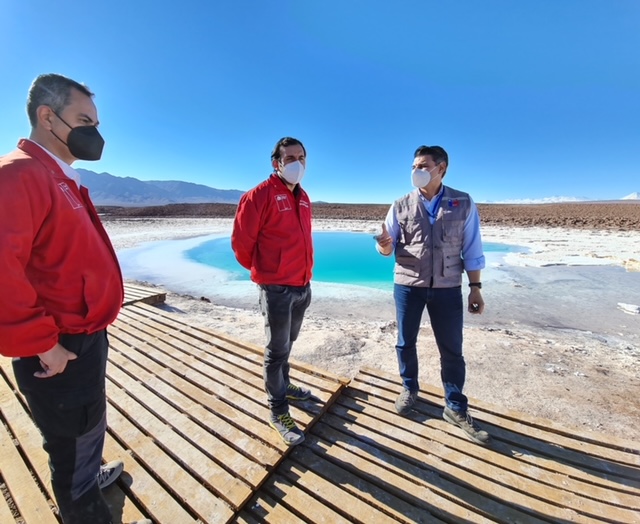 Verifican implementación de protocolos sanitarios en sitios turísticos de la Región de Antofagasta