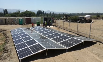 ACCIONA INSTALA EN CHILE UNIDAD FOTOVOLTAICA MÓVIL COMO FUENTE DE ENERGÍA SOSTENIBLE EN LA CONSTRUCCIÓN DE LA NUEVA  CÁRCEL DE TALCA