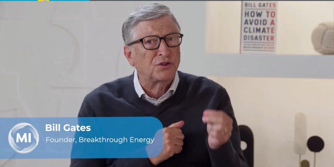 Bill Gates anuncia nueva etapa para acelerar la tecnología necesaria para la transición energética