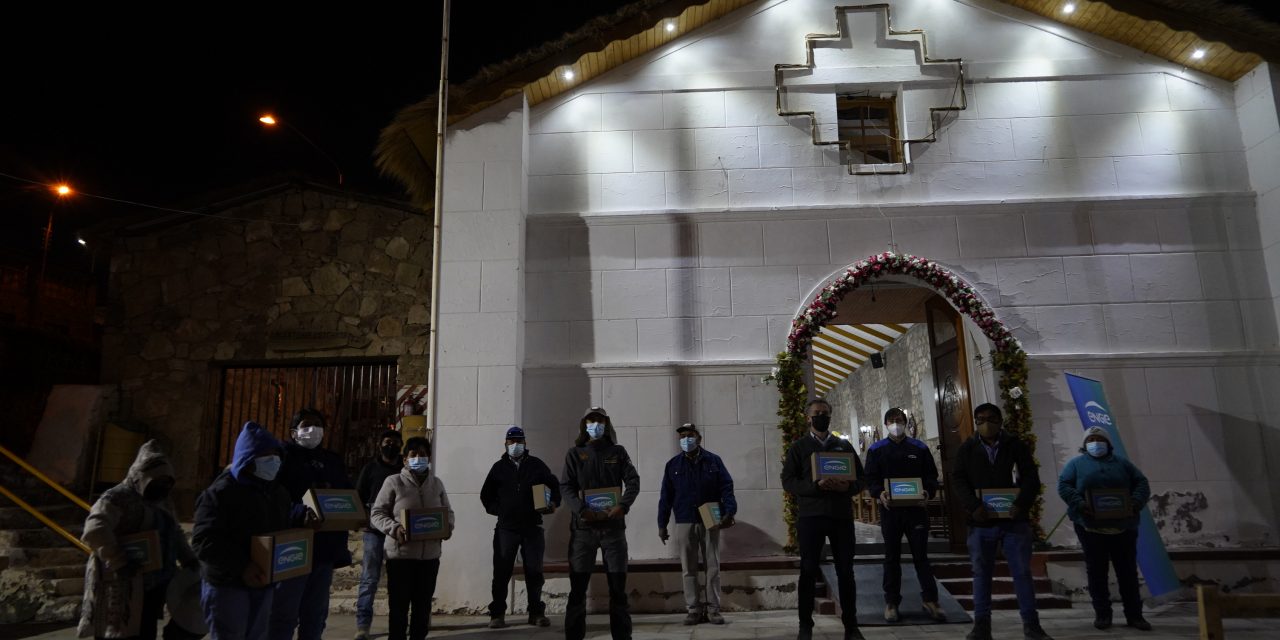 ENGIE iluminó el templo de Ayquina con energías limpias