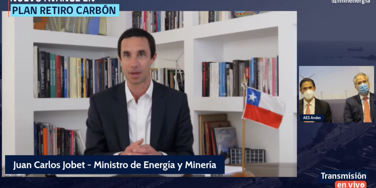 Ministro Juan Carlos Jobet tras histórico anuncio de cierre adelantado de centrales a carbón: “ESTE NUEVO HITO NOS ACERCA CADA VEZ MÁS A HACER DE CHILE UN PAÍS DE ENERGÍAS LIMPIAS”