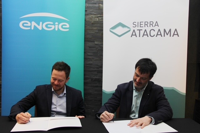 ENGIE firma contrato para suministro de gas natural con Minera Sierra Atacama por 5 años