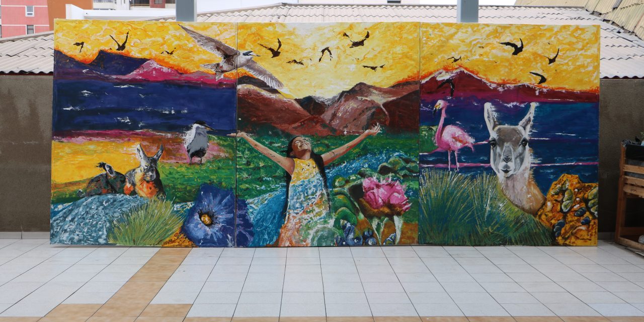 Inauguran Mural de la Biodiversidad Regional en Antofagasta