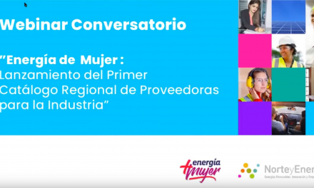 Webinar lanzamiento Catálogo Mujeres Proveedoras de la Energía