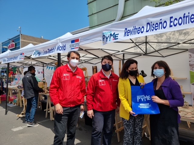 Inauguración de Feria Expo Emprendedores Sercotec se dio comienzo formal a la Semana de la Pyme 2021