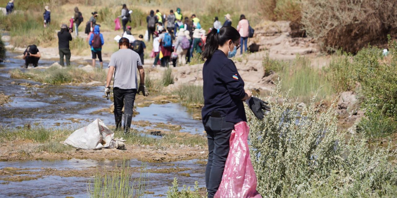 CIENTOS DE NIÑOS Y JÓVENES SE SUMARON A EXITOSA NUEVA  JORNADA DE LIMPIEZA EN OJO DE OPACHE