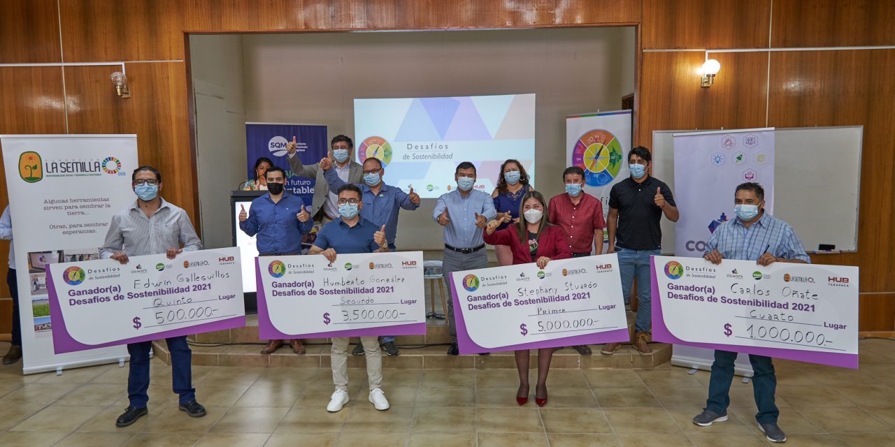 Iniciativas medioambientales y sociales fueron premiadas por el programa “Desafíos de Sostenibilidad”
