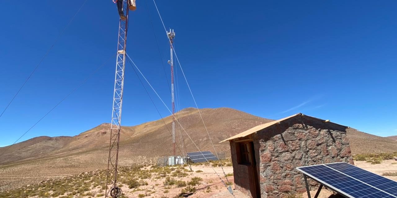 Importante proyecto permite conexión de los habitantes del poblado de Machuca con el mundo