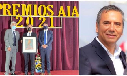 Carlos Escobar Gerente General de Puerto Antofagasta fue reconocido por la AIA con Premio Radoslav Razmilic 2021
