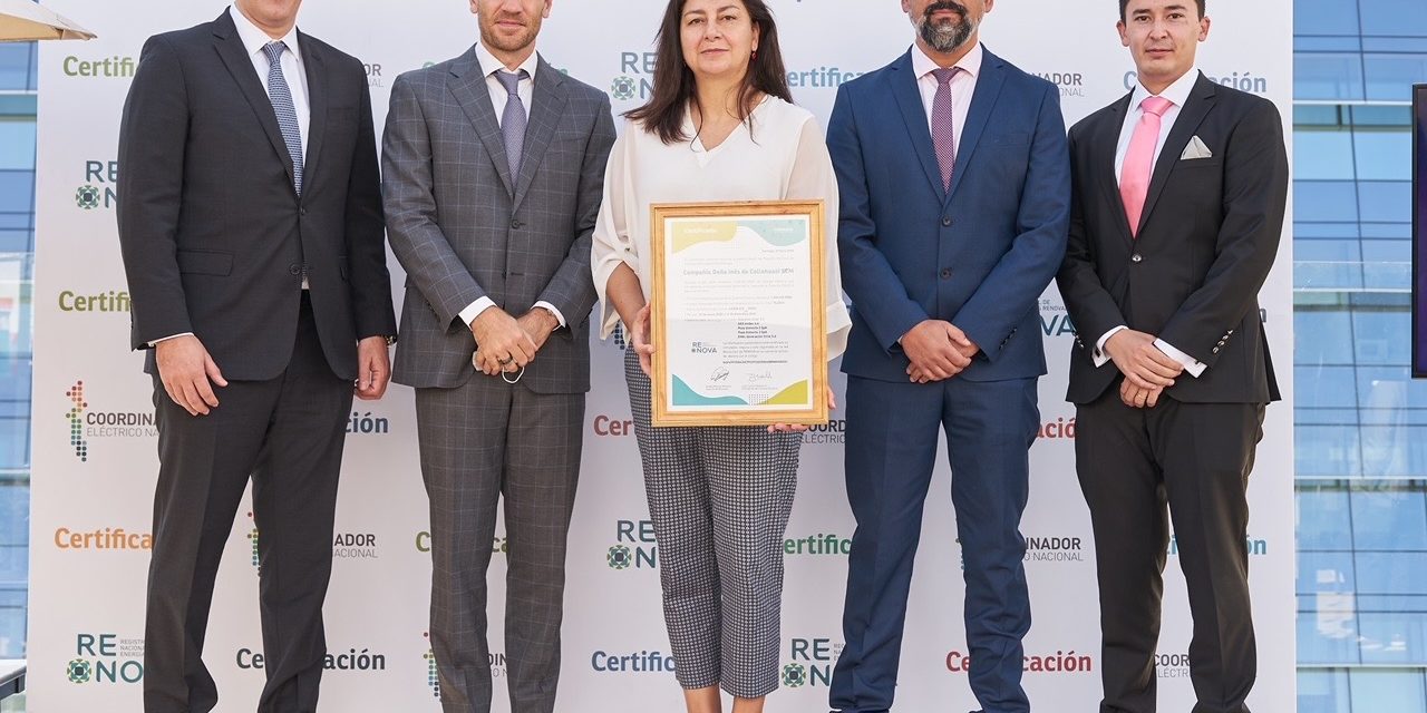 Coordinador Eléctrico certificó energía renovable que AES Andes entregó a Collahuasi