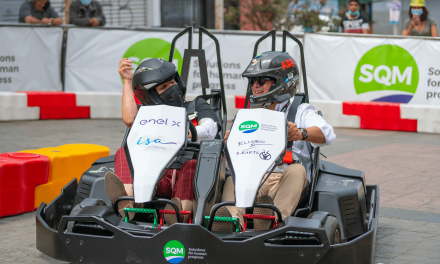 INNOVADORA PISTA DE RECICLAJE PARA E-KARTS EN EXPONOR 2022