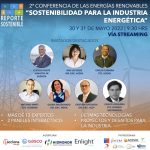 2da Conferencia de las Energías Renovables “Sostenibilidad para la Industria Energética”, 30 y 31 de Mayo, 09:30 horas