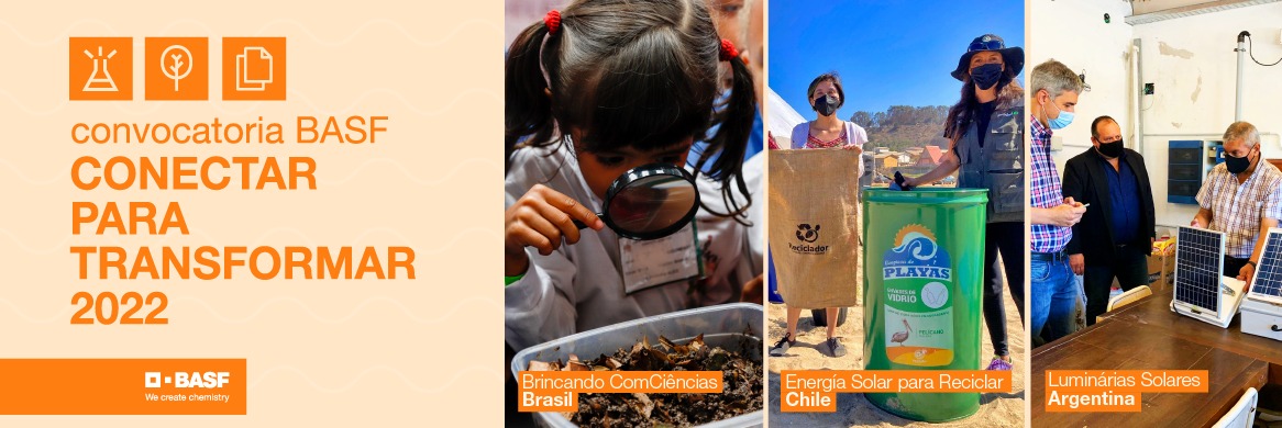 BASF abre convocatoria pública para patrocinar proyectos sociales y medioambientales en Chile.
