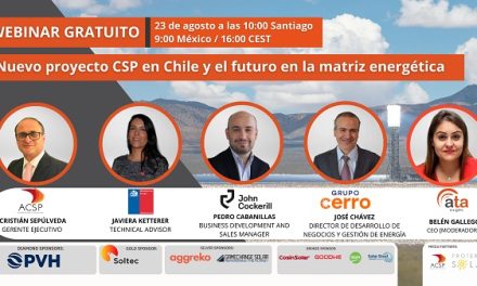 Webinar gratuito Nuevo proyecto CSP en Chile