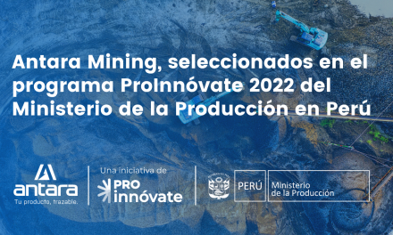 Antara Mining, la Mining Tech chilena seleccionada por el programa StartUp Perú PLUG 2G del Ministerio de la Producción en Perú