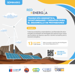 Red+Energía invita a seminario de transición energética