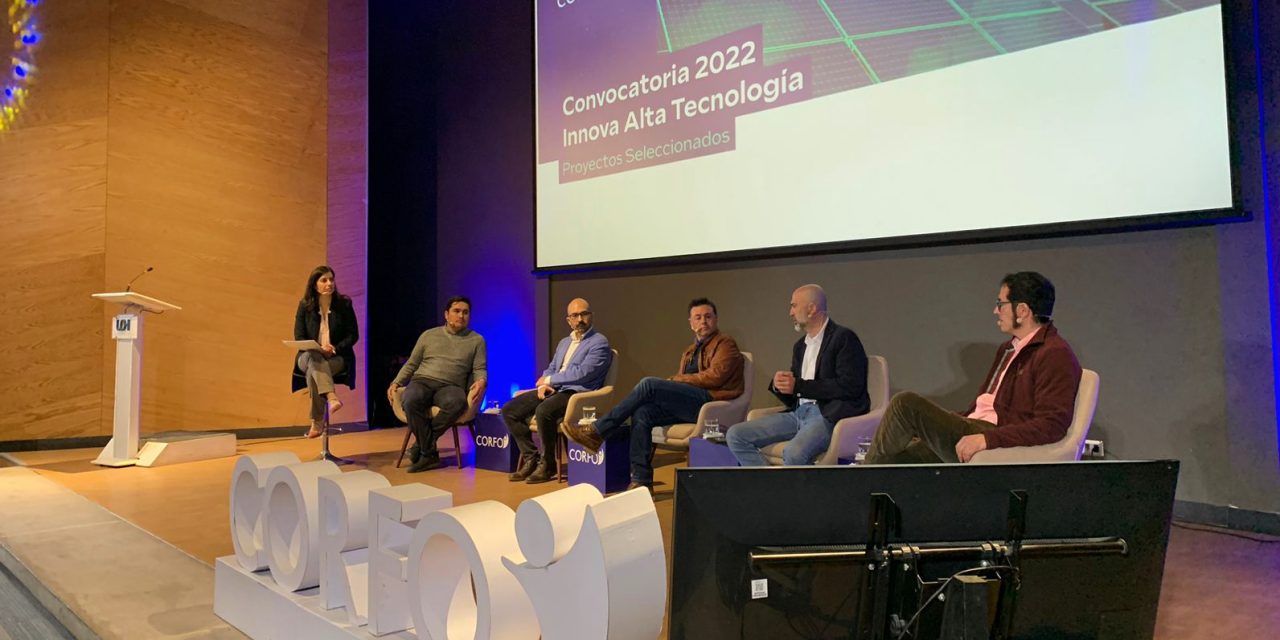 CORFO PRESENTÓ LOS PROYECTOS GANADORES DE INNOVA ALTA TECNOLOGÍA CON FOCO SOSTENIBLE