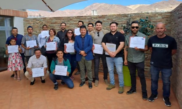 Dieciocho recicladores de base reciben certificación por competencias laborales en Antofagasta