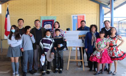 Mejoramiento energético impactará en favor  de estudiantes de escuela de Huentelauquén