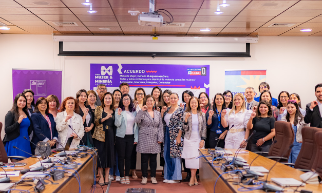 ACTORES DE LA INDUSTRIA MINERA ADHIEREN A COMPROMISO POR LA  ELIMINACIÓN DE LA VIOLENCIA CONTRA LA MUJER