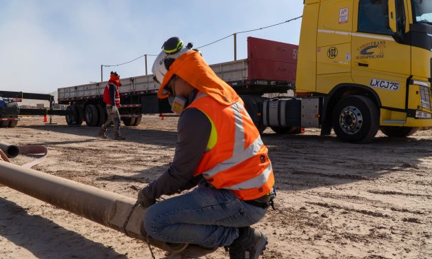 43 toneladas de acero de perforación se transformarán en material de construcción