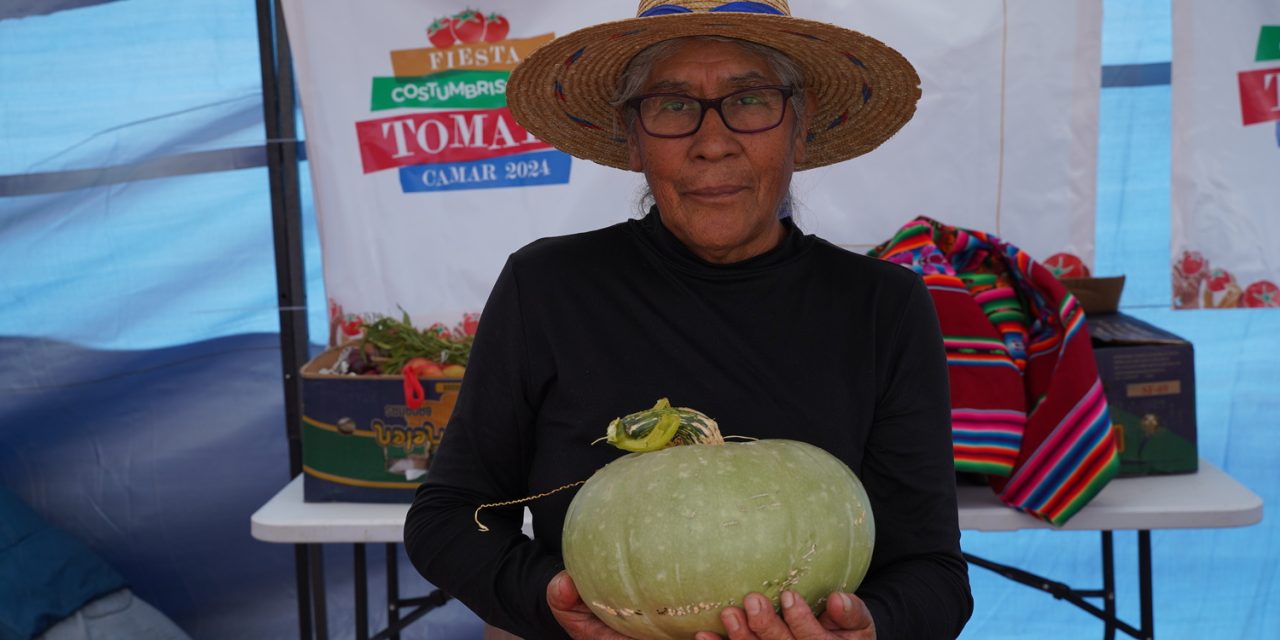 Camar celebró la 3ra versión de la Fiesta  Costumbrista del Tomate en una multitudinaria jornada