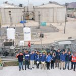 Seremi de Energía visita planta que transforma las aguas residuales tratadas de la ciudad en gas natural renovable
