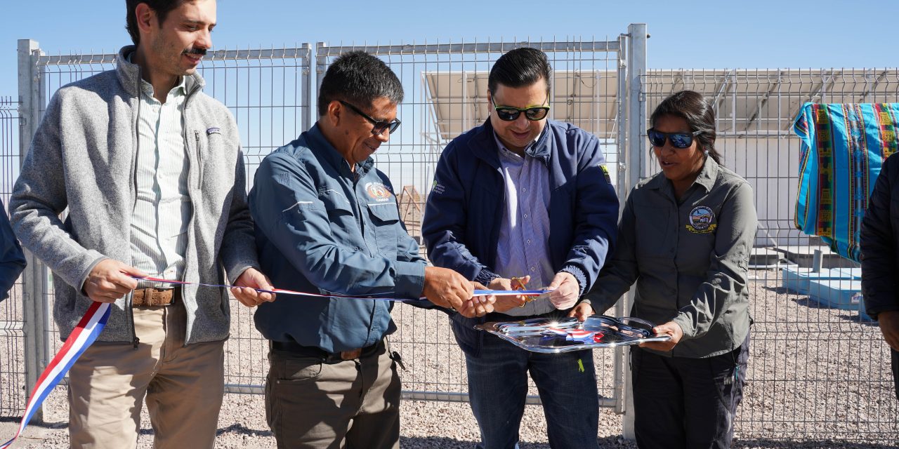 Comunidad de Camar inauguró moderna Planta de Tratamiento de Aguas Servidas