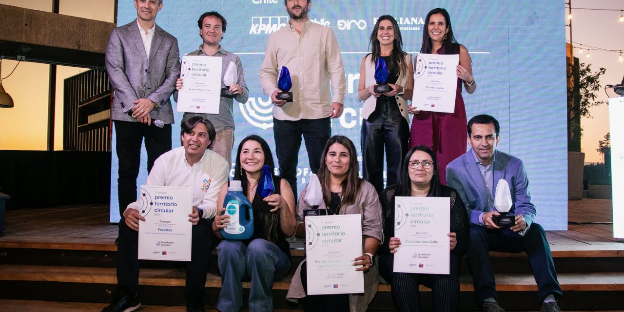 Territorio Circular premia a soluciones en economía circular de empresas de todo Chile