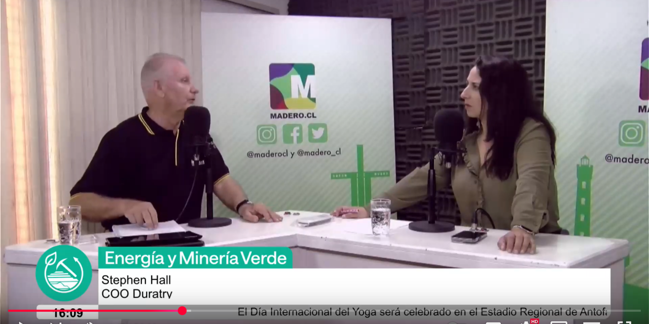 Entrevista a Stephen Hall, COO de Duratray