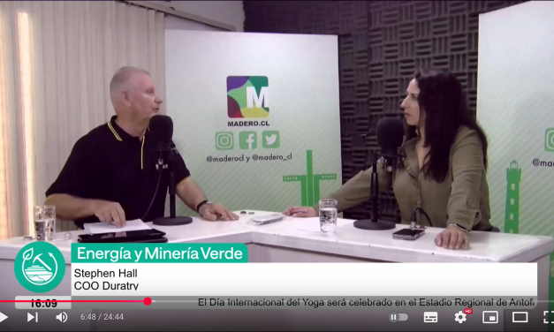 Entrevista a Stephen Hall, COO de Duratray