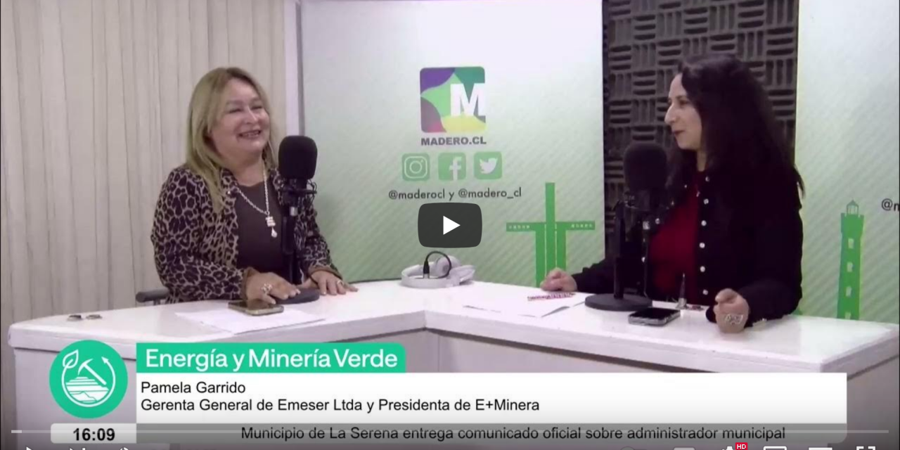 Pamela Garrido gerenta general de Emeser ltda. y presidenta de E+minera